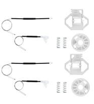 Volkswagen Polo Classic için Arka Cam Tamir Seti-Sağ-Sol-SET