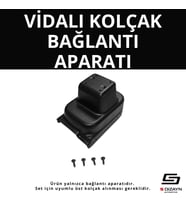 Fiat 500L ABS Vidalı Kol Dayama Kolçak Alt Adaptör 2012 Üzeri A+Kalite