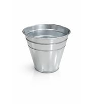 Kum Kovası Su Kovası Metal Galvaniz Çok Amaçlı Kova Çapı 30 cm