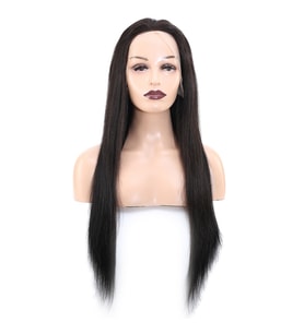 Mulvxprk  Prk02 Front Lace Gerçek Tül Peruk Düz - Doğal - 70-75Cm (Mulvix)