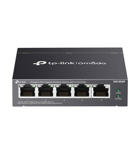 TP-LINK 5port DS105GP GIGABIT 4port 65w PoE Switch