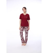 Pijadore 1424 Kadın Kısa Kollu Pijama Takım
