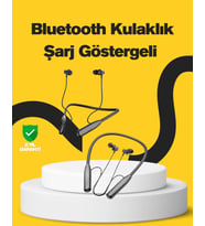 Y12 Bluetooth Boyun Bantlı Kulaklık – 100 Saat Pil, Bluetooth 5.3, Dokunmatik Kontrol