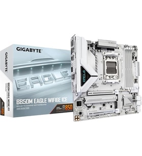 GIGABYTE B850M EAGLE WIFI6E ICE DDR5 HDMI-DP TYPEC PCIE 5.0 AM5 MATX BEYAZ