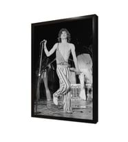 Rolling Stones Çerçeveli Mdf Tablo