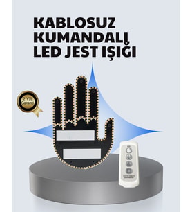 Uzaktan Kumandalı Çok Fonksiyonlu Araç Led Işığı