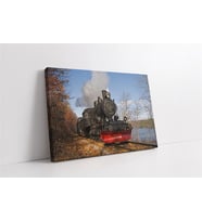 Hareket Eden Buharlı Tren