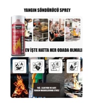 Yangın Savar Tüpü Sprey