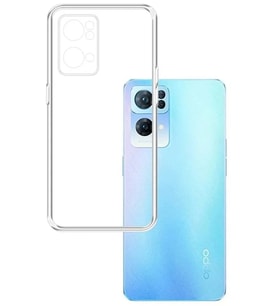 Newface Oppo Reno 7 Lite Kılıf Lüx Şeffaf Silikon