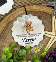 7cm Özel Baskılı Magnet Uv Baskılı - Uçan Ayıcık 1