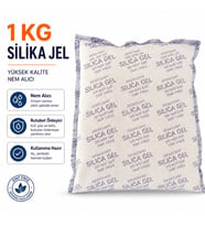 1 KG Silika Jel Nem Alıcı Rutubet Önleyici Şeffaf
