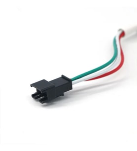 10 Adet JST SM 3 Pin Konektör LED Güç Erkek SM bağlantı Kablo Adaptör WS2812B WS2812 WS2811 LED Işık Şeridi