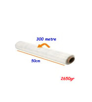 Strech Film 17 Micron 50 Cm Eşya Halı Koltuk Paketleme (Çok Renkli)