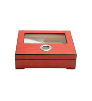 PremiumQuality Cusco Kırmızı Sedir Humidor Puro Kutusu