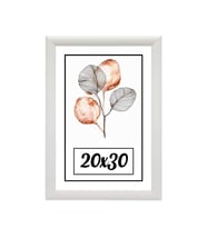20x30 Fotoğraf Çerçevesi Siyah Modern Ofis Sanat Ev Home Ofis Dekoratif Çerçeveler Ev Oturma Odası Salon Dekorasyon Resim Çerçeveleri Diploma Belge Sertifika Çerçeveleri (Beyaz)