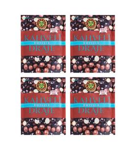 Kahve Dunyası Kahveli Sutlu Draje 60 gr x 4 Adet