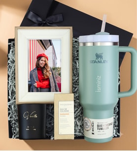 Stanley Termos & Atelier Rebul Kolonya & Mum & Çerçeve Premium Öğretmenler Günü Hediye Seti (Yeşil)