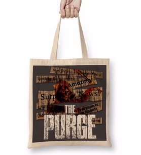 The Purge Newspapers Bez Çanta Uzun Saplı