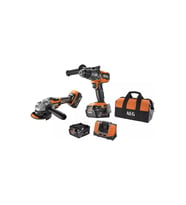 AEG JP18A2-502B 18V Akülü Taşlama+Vidalama Kombo 2'Li Set