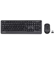 A4 TECH FG1010 GRİ F MM 2.4G KABLOSUZ KLAVYE MOUSE SET  (Çok Renkli)