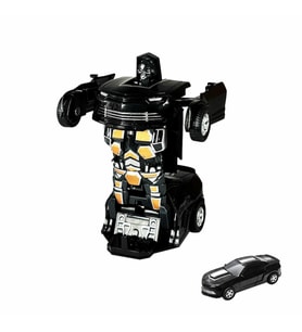 Robota Dönüşen Araba 3+ Yaş 1:32 ölçekli Camaro sürtmeli araba (13 cm)