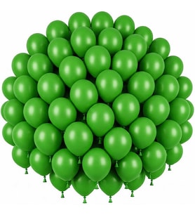 Yeşil Renk Lateks Pastel Balon (30 cm) - 50 Adet
