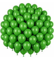 Yeşil Renk Lateks Pastel Balon (30 cm) - 50 Adet