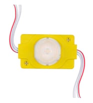 12 Volt 1.5 Watt LED Modül - Sarı Renk - 3030 Çip - 40X30 Mm