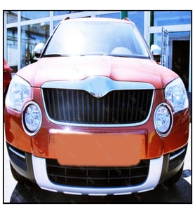 Skoda Yeti Krom Sis Çerçevesi 2 Parça 2009 Üzeri Paslanmaz Çelik