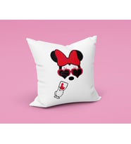 Minnie Mouse Sevgili Çift Tasarımlı Yastık