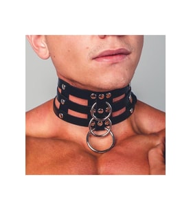 Fantezi Deri Collar Zincirsiz