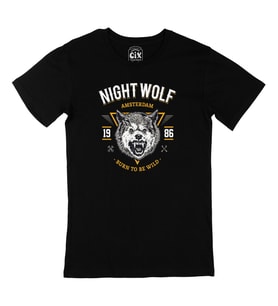 Night Wolf Tişört