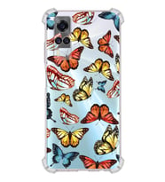 PrintiFy Vivo Y51 ile Uyumlu Water Color 2  Kamera Korumalı Şeffaf  Kılıf