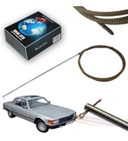 Mercedes  SLC (C107) 1972-1981 1077800089 İçin Sunroof Teli (Tüylü; Ses Yapmaz)