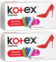 Kotex Tampon Normal 32 Li Set (2PK*16)