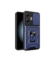 Durukar® Realme C55 Kılıf Pars Lens Yüzüklü Silikon - Lacivert