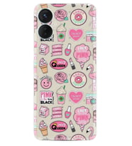 Tecno Spark 9T Kılıf Resimli Desenli Baskılı Silikon Donut Flamingo 1415