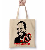 Vote Mussum Bez Çanta Uzun Saplı