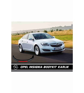 Insignia Lip 4 Parça Kırmızı / Tampon Eki