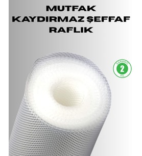 Northcity Kaydırmaz Şeffaf Raflık Çekmece Örtüsü 45x300 cm - Mutfak Düzeni ve Hijyen