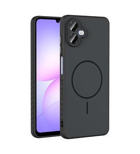 Samsung Galaxy A07 Uyumlu Kılıf M-safe Şarj Özellikli Zore Tea Kapak