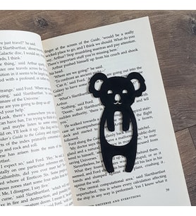 Koala Metal Kitap Ayracı Hayvan Desenli Hayvan Temalı Kitap Ayracı