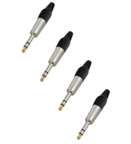 Hepa Merz SFC-S63-4X 6.35MM Stereo Jack Gitar Jack Erkek jak (4 ADET)
