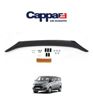 CAPPAFE Ford Tourneo Custom Ön Kaput Koruyucu Rüzgarlık 4mm Parlak 2012-2017