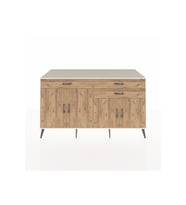 Kronos Konsol 2 Raflı 3 Çekmeceli 4 Kapaklı 176x59x99 Aytaşı-Çam
