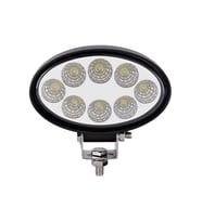 8 Ledli Off Road Oval Aydınlatma Far Lambası 12-24V
