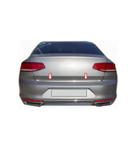 Vw Passat B8 Bagaj Alt Çıta Krom 2015
