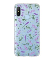 PrintiFy Xiaomi Mi A2 Lite ile Uyumlu Water Color 3  Kamera Korumalı Şeffaf  Kılıf
