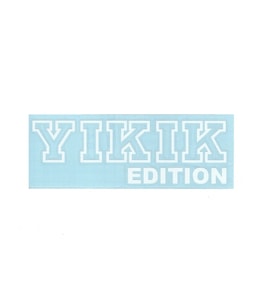 Yıkık Edition Beyaz Sticker - Yıkık Edition (Ücretsiz Kargo)