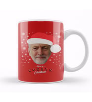 Jeremy Corbyn Have A Corbyn Christmas Kupa Bardak Porselen